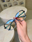 عینک طبی و بلوکات زنانه اورجینال برند پرادا مدل PRADA 81060 || قابل سفارش با نمره چشم