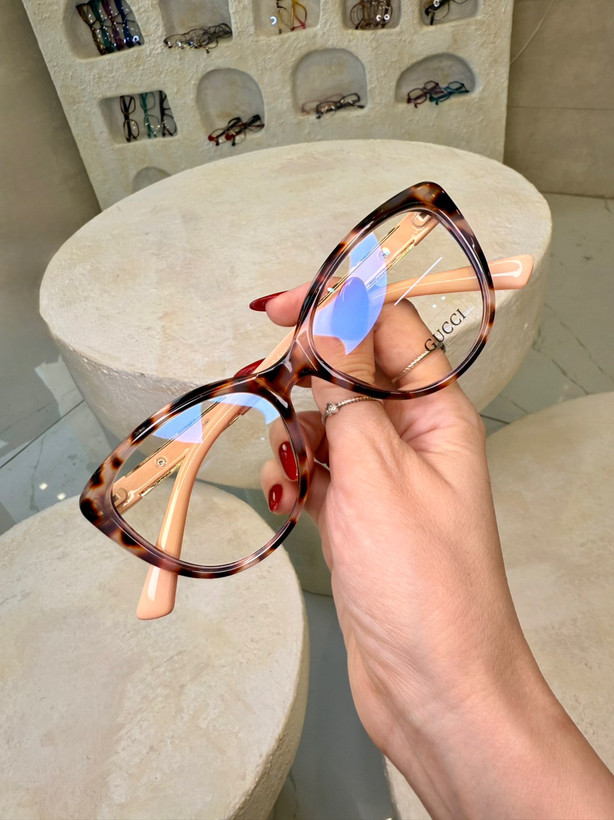 عینک طبی زنانه گوچی مدل GUCCI 6182-2 || قابل سفارش با نمره چشم