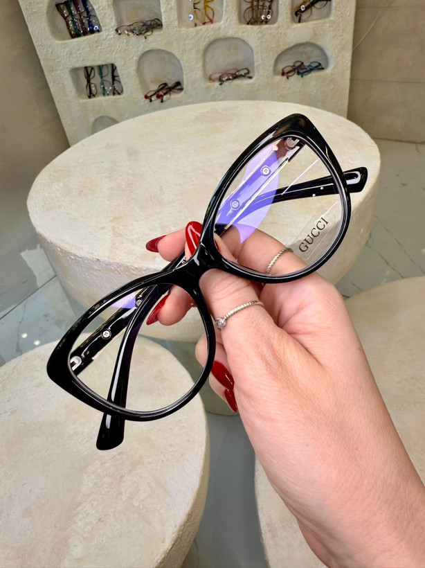 عینک طبی زنانه گوچی مدل GUCCI 6182-2 || قابل سفارش با نمره چشم
