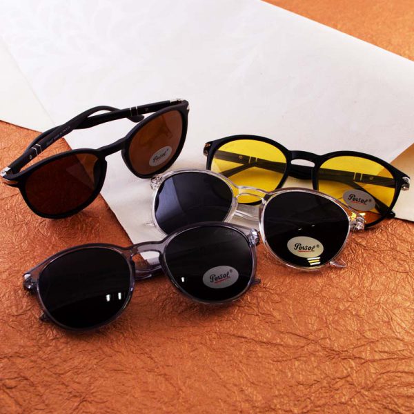 عینک آفتابی زنانه و مردانه UV400 برند پرسولPersol مدل P27692    ||تست مجازی روی چهره قبل از خرید||