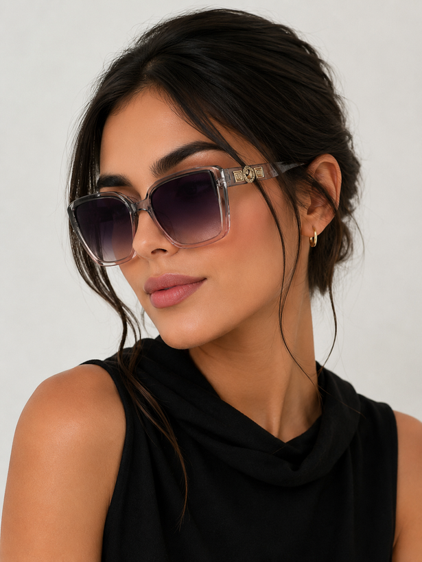 عینک آفتابی زنانه uv400 برند Skada ||تست مجازی روی چهره قبل از خرید||