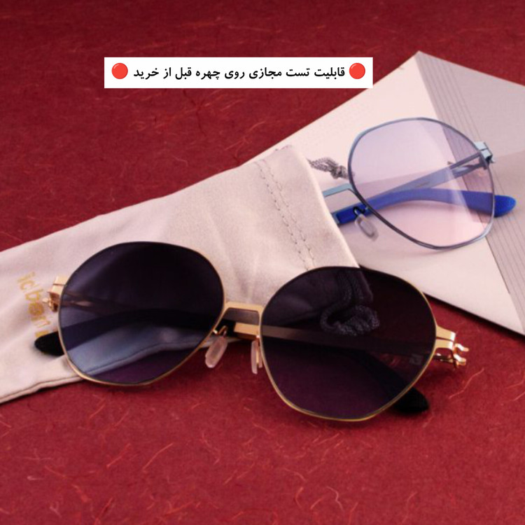 عینک آفتابی زنانه و مردانه برند IC Berlin مدل MB-05