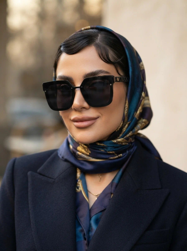 عینک آفتابی زنانه UV400 برند Gucci ||تست مجازی روی چهره قبل از خرید||