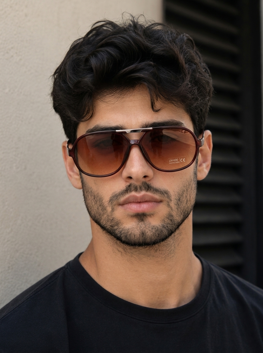 عینک آفتابی مردانه برند Rayban ||تست مجازی روی چهره قبل از خرید||